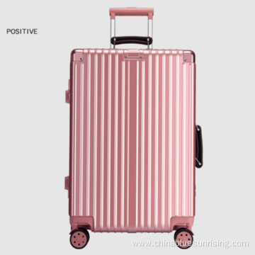 Fashionable travelling ABS PC trolley luggage suitcase